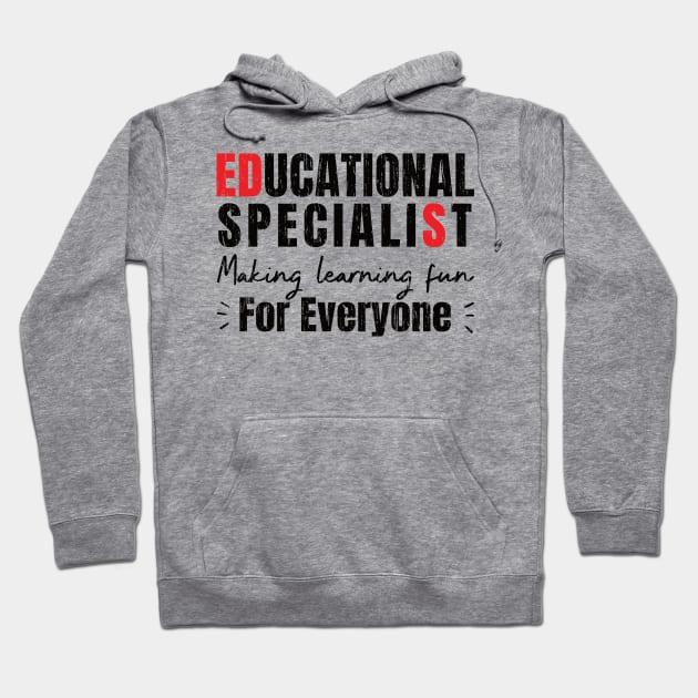 Funny Educational Specialist Graduation Hoodie by GloriaArts⭐⭐⭐⭐⭐